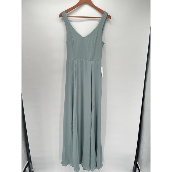 SHOW ME YOUR MUMU Jen Maxi Dress in Mint // S - Picture 4 of 16
